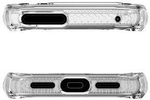 Чохол iTSkins for Google Pixel 8 Pro - HYBRID R CLEAR Transparent (GGGP-HBMKC-TRSP)
