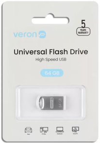 Флешка USB Veron 105 64GB Metal series