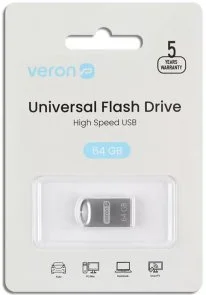 Фото: Флешка USB Veron 105 64GB Metal series № 3 | KTC