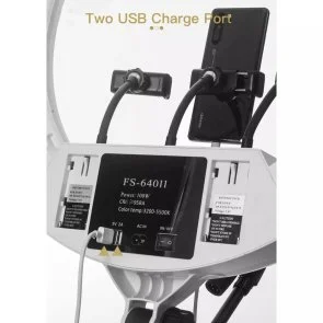 Фото: Світлодіодне селфі-кільце Veron FS-640 II 55cm 100W White № 4 | KTC