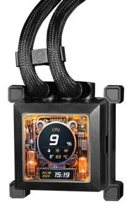 Фото: Система рідинного охолодження Lian-Li HydroShift LCD 360S Black (G89.GHSLCD36SB.00) № 4 | KTC