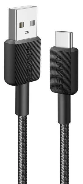 Фото: Кабель Anker 322 AM / Type-C 1.8m Black (A81H6G11) № 3 | KTC
