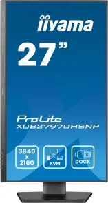 Фото: Монітор iiyama XUB2797UHSNP-B1 - 27" IPS / 3840×2160 / 60 Гц / Pivot / HAS № 5 | KTC