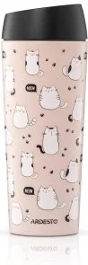 Фото: Термочашка Ardesto Coffee Time Cats 450 ml Brown (AR2645FC) № 2 | KTC
