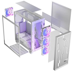 Корпус ModeCom Volcano Perun Apex ARGB Midi White with window (AT-PERUN-4F-ARGB-20-00000)