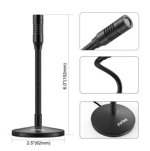 Фото: Мікрофон Fifine K050 USB Black № 2 | KTC