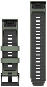 Ремінець Garmin for Fenix 8 QuickFit - 22mm Watch Bands Willow/Graphite Silicone (010-13392-04)