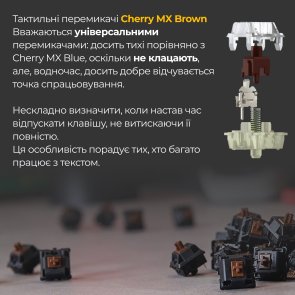 Клавіатура Ducky One 3 Cherry MX Brown RGB ENG/UKR Black (DKON2108ST-BUAPXCLAWSC1)