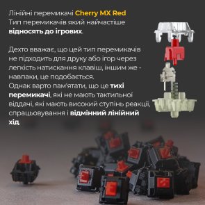 Клавіатура Ducky One 3 TKL Cherry MX Red ENG/UKR Matcha Cream (DKON2187-RUAPXМAEGGC1)