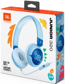 Гарнітура JBL Junior 320 Blue (JBLJR320BLU)