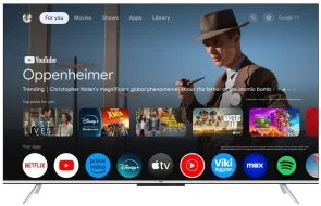 Фото: Телевізор QLED Ergo 43JUQ85 (Google TV, Wi-Fi, 3840x2160) № 2 | KTC