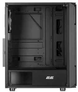 Фото: Корпус 2E Gaming Hexagon Black with window (2E-G338) № 7 | KTC