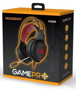 Гарнітура GamePro HS560 Black/Red