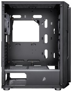 Корпус 1stPlayer XF-4F2-AP-BK Black with window (XF-4F2(AP)-BK)