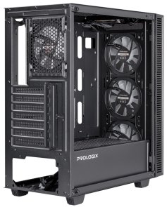 Корпус ProLogix E123 Black with window