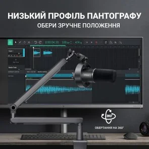 Фото: Мікрофон Fifine T688 Black № 8 | KTC