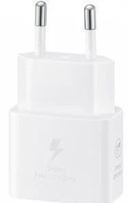 Фото: Зарядний пристрій Samsung 25W Power adapter White with Type-C/Type-C (EP-T2510XWEGEU) № 2 | KTC