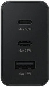 Фото: Зарядний пристрій Samsung 65W Power Adapter Trio Black (EP-T6530NBEGEU) № 3 | KTC