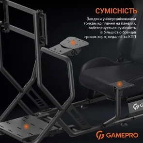 Фото: Крісло GamePro RS115 Black № 4 | KTC