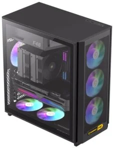 Фото: Корпус Gamemax F46 Black with window (F46 BK) № 2 | KTC