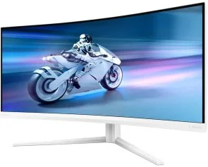 Фото: Монітор Philips 34M2C5501A/00 White - 34" VA / 3440x1440 / 180 Гц / AMD FreeSync Premium, Nvidia G-Sync / HAS № 3 | KTC