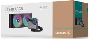 Фото: Система рідинного охолодження Deepcool LT240 ARGB Black (R-LT240-BKAMNC-G-1) № 6 | KTC