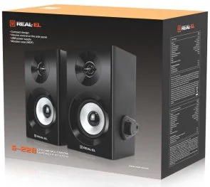Фото: Колонки Real-EL S-228 Black (EL121200014) № 6 | KTC