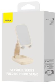 Універсальний тримач Baseus Seashell Series Folding Phone Stand Baby Pink (B10551500411-00)