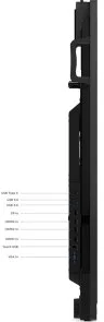 Фото: Інтерактивний дисплей Lenovo ThinkVision T65 65 Raven Black (62F3WA1CEK) № 8 | KTC