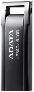 Фото: Флешка USB A-Data UR340 64Gb Black (AROY-UR340-64GBK) № 4 | KTC