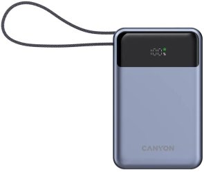 Canyon OnPower 600 Built-in Cable 20000mAh 65W Dark Grey