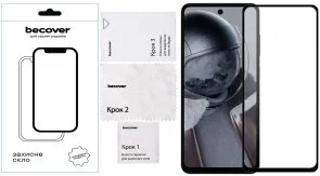 Фото: Захисне скло BeCover for Poco F6 Pro - Black (712585) № 2 | KTC