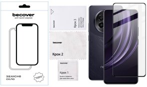 Захисне скло BeCover for Realme 13 Plus 5G - Black (712502)