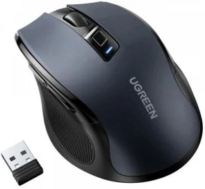 Фото: Миша UGREEN MU006 Silent Wireless Grey (90855) № 2 | KTC