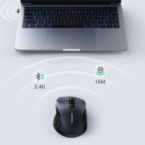 Фото: Миша UGREEN MU006 Silent Wireless Black (90545) № 9 | KTC