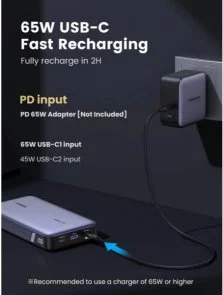 Фото: Батарея універсальна UGREEN PB205 25000mAh 145W (90597A) № 6 | KTC