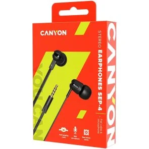 Фото: Навушники Canyon CNS-CEP4B Black № 4 | KTC