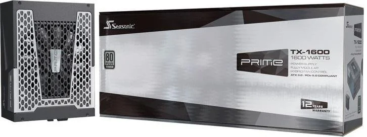 Фото: Блок живлення Seasonic 1600W Prime TX ATX 3.1 (PRIME-TX-1600-ATX31) № 9 | KTC