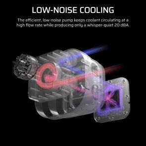  Corsair Nautilus 240 RS ARGB White 
