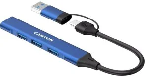 Фото: USB-хаб Canyon DS-02 Blue (CNS-TDS02BL) № 3 | KTC