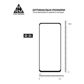 Фото: Захисне скло ArmorStandart Pro for Infinix Hot 40 Pro - Black (ARM73828) № 5 | KTC