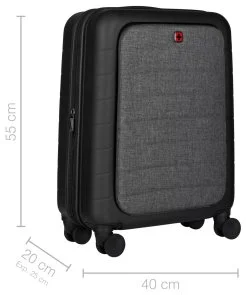 Фото: Валіза Wenger Syntry 36L Black/Heather Grey (610163) № 15 | KTC