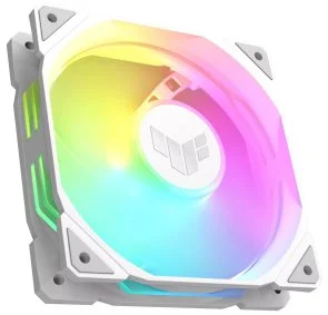 Фото: Кулер ASUS TUF Gaming TR120 ARGB Reverse White 3 pcs (90DA00D3-B09020) № 5 | KTC