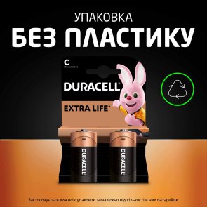 Батарейка Duracell MN1400 BL/2 (81273403)