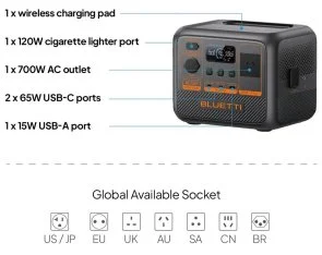 Фото: Зарядна станція Bluetti AC50P 700W 504Wh № 4 | KTC