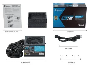Фото: Блок живлення Seasonic 750W G12 GC-750 (SSP-750RT2) № 8 | KTC