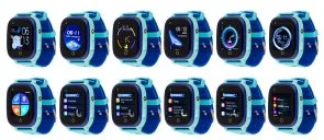 Фото: Смарт годинник AmiGo GO005 4G WIFI Thermometer Blue (GO005 4G Blue) № 5 | KTC