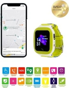 Фото: Смарт годинник AmiGo GO004 Green № 8 | KTC