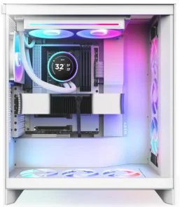 Фото: Система рідинного охолодження NZXT Kraken Elite 280 RGB White (RL-KR28E-W2) № 5 | KTC