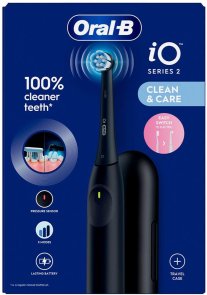 Електрична зубна щітка Braun Oral-B iO Series 2 iOS2.1D9.2K Night Black (iOS2.1D9.2K Black + футляр)